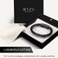 Black Leather & Silver Box Chain Bracelet
