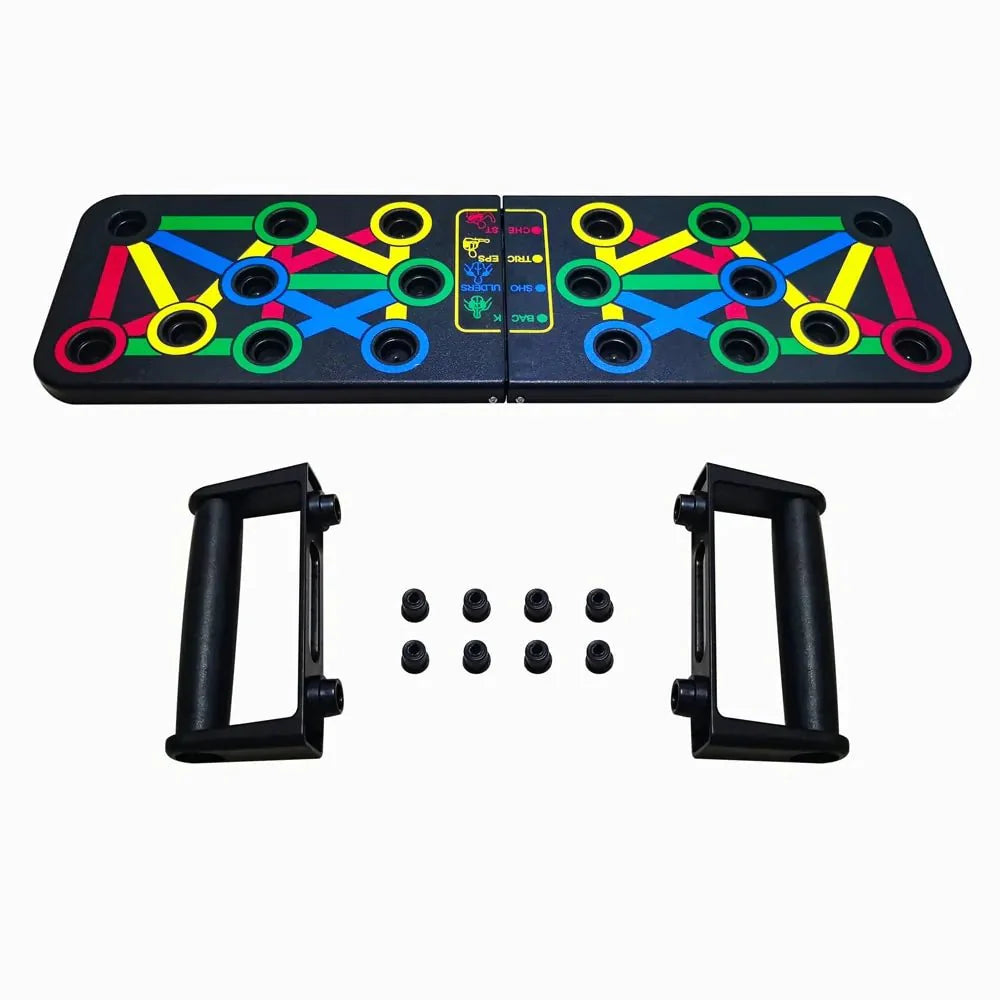 14-in-1 Push-Up Rack Board – Gym Fitness Equipment