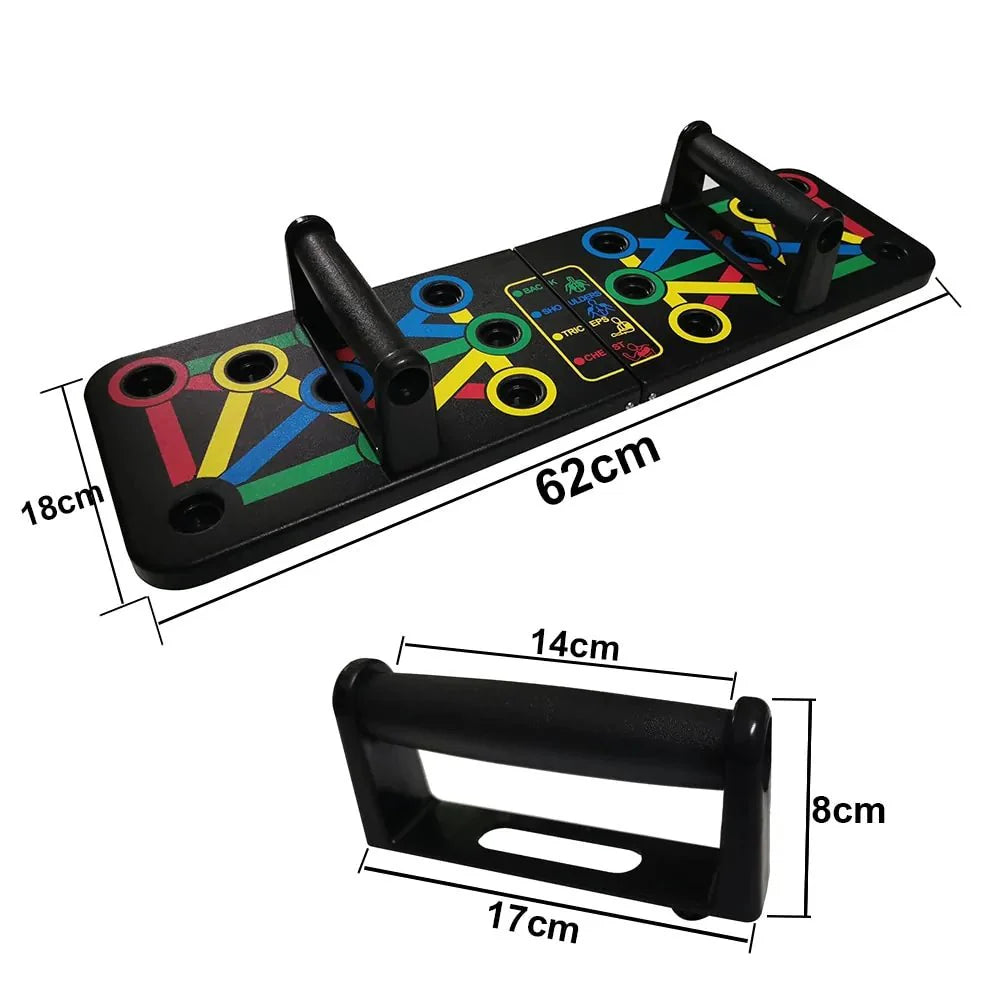 14-in-1 Push-Up Rack Board – Gym Fitness Equipment