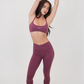 My Time Is Divine Plum Sculpt V-Waist Legging