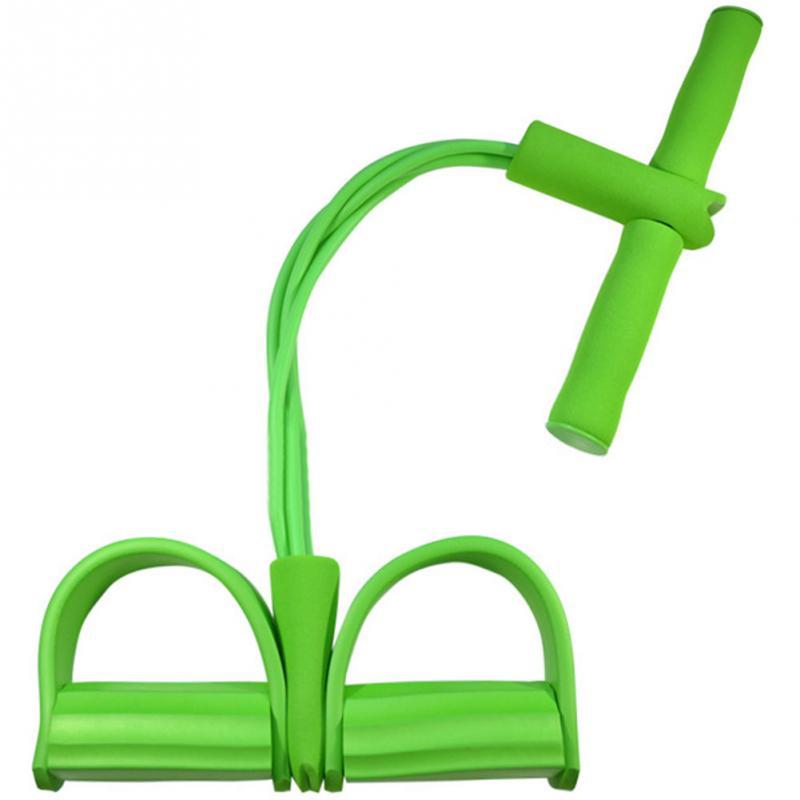 Natural Latex Foot Pedal Resistance Rope – Fitness Expander
