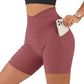 Women’s High-Waist Seamless Sports & Yoga Shorts