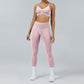 Seamless Back-Support Quick-Dry Yoga & Fitness Set