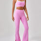 Women’s Spaghetti Strap Contrast Yoga Fitness Set