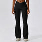 Women’s Flared Gym Workout Fitness Pants