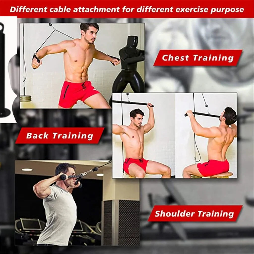DIY Pulley Cable – Fitness Gym Workout Equipment