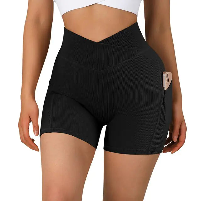 Women’s High-Waist Seamless Sports & Yoga Shorts