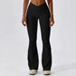 Women’s Flared Gym Workout Fitness Pants