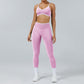 Seamless Back-Support Quick-Dry Yoga & Fitness Set