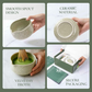 Strabella Matcha Whisk Set — Bamboo Whisk + Ceramic Bowl | Strabella