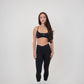 My Time Is Divine Black Cross-Back Butter Soft Bra