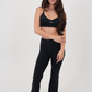 I Live in Luxury Black Flare Pant