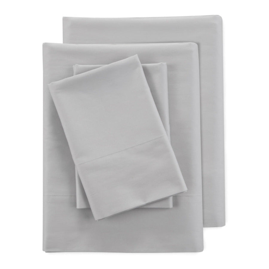 Cotton Percale Sheet Set – Solid Color