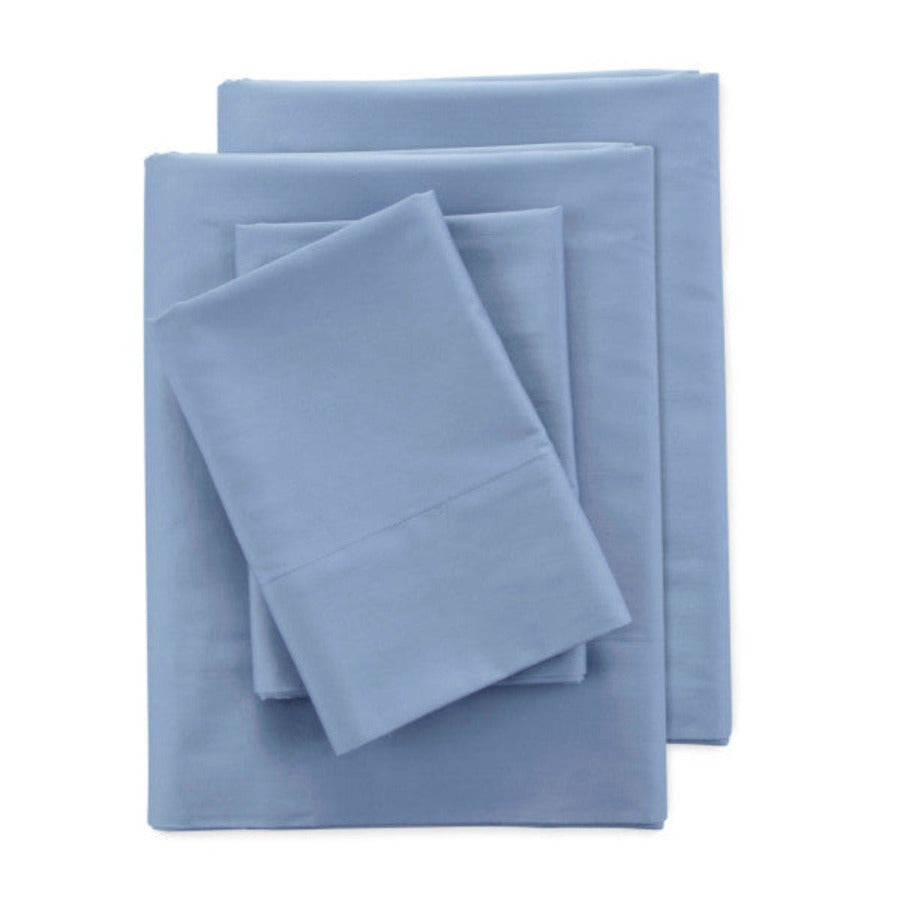 Cotton Percale Sheet Set – Solid Color