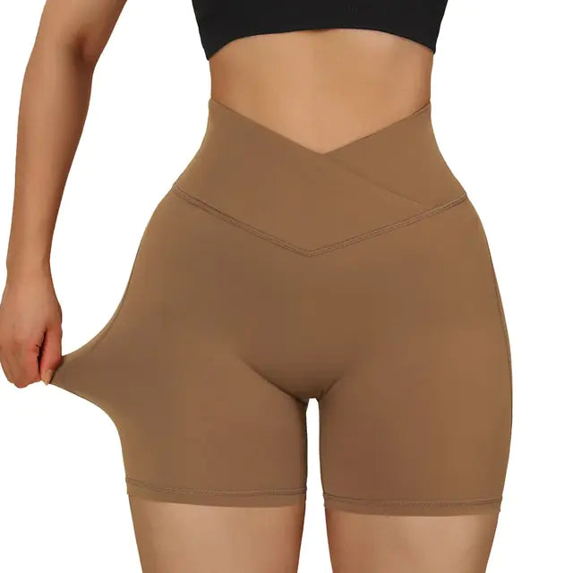 Women’s High-Waist Seamless Sports & Yoga Shorts