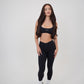 My Time Is Divine Black Cross-Back Butter Soft Bra