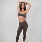 My Time Is Divine Brown Cross-Back Butter Soft Bra
