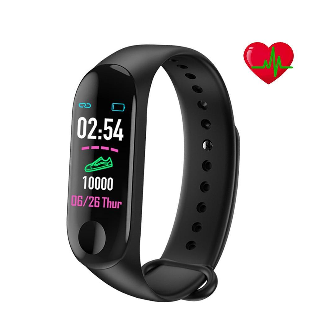 Bluetooth Sport Smartwatch – Fitness Tracker for Android & iOS