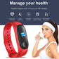 Bluetooth Sport Smartwatch – Fitness Tracker for Android & iOS