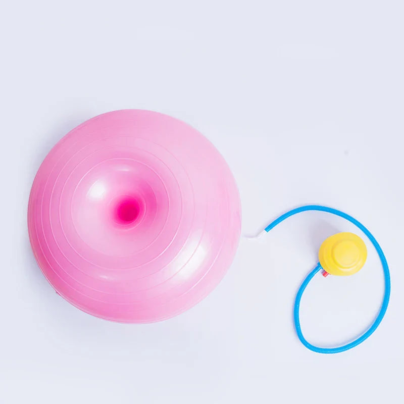 50×28cm Donut Yoga Ball – Fitness & Balance Training