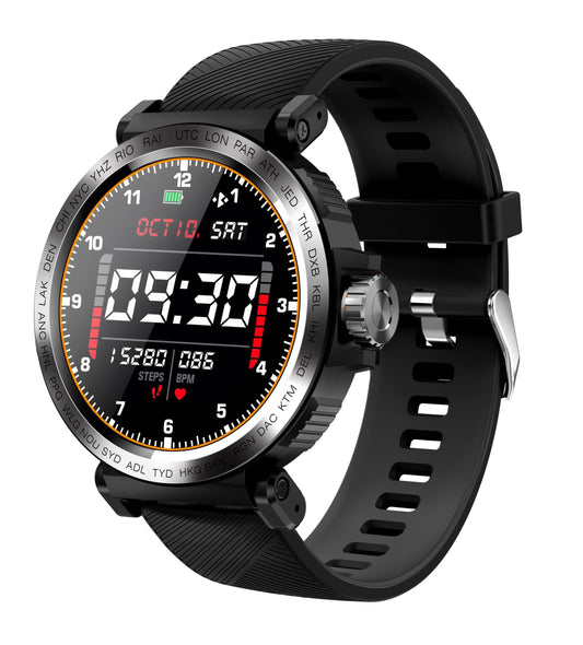 IP68 Waterproof Sport Smartwatch – Touch Screen Fitness Tracker