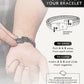 Black Leather & Silver Box Chain Bracelet