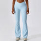 Women’s Flared Gym Workout Fitness Pants