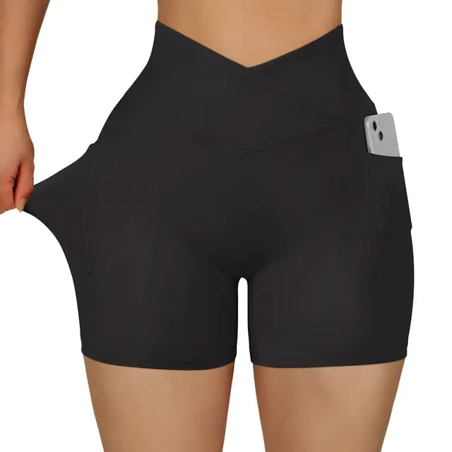 Women’s High-Waist Seamless Sports & Yoga Shorts