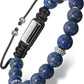 Men’s Blue Lapis Lazuli Beaded Bracelet Mykonos