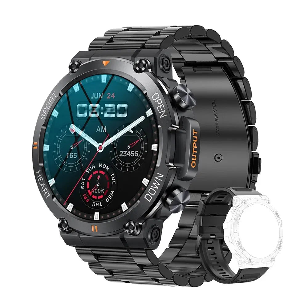 1.39" HD Bluetooth Call Smartwatch – MD56 Fitness Tracker