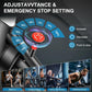 Indoor Exercise Bike with Flywheel & Adjustable Resistance