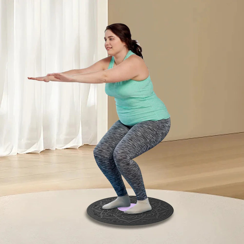 Yoga Balance Board – Non-Slip Fitness & Rehab Board