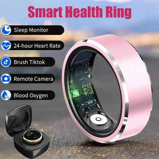 Smart Ring Heart Rate Blood Oxygen Fitness Tracker