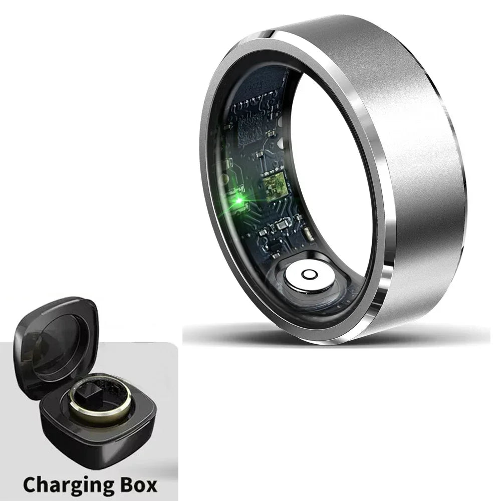 Smart Ring Heart Rate Blood Oxygen Fitness Tracker