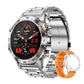 Steel 1.39" Bluetooth Call Smartwatch – K52