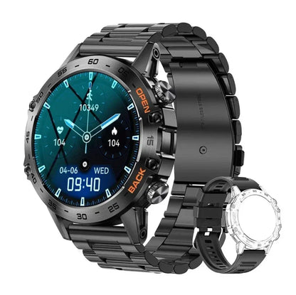 Steel 1.39" Bluetooth Call Smartwatch – K52