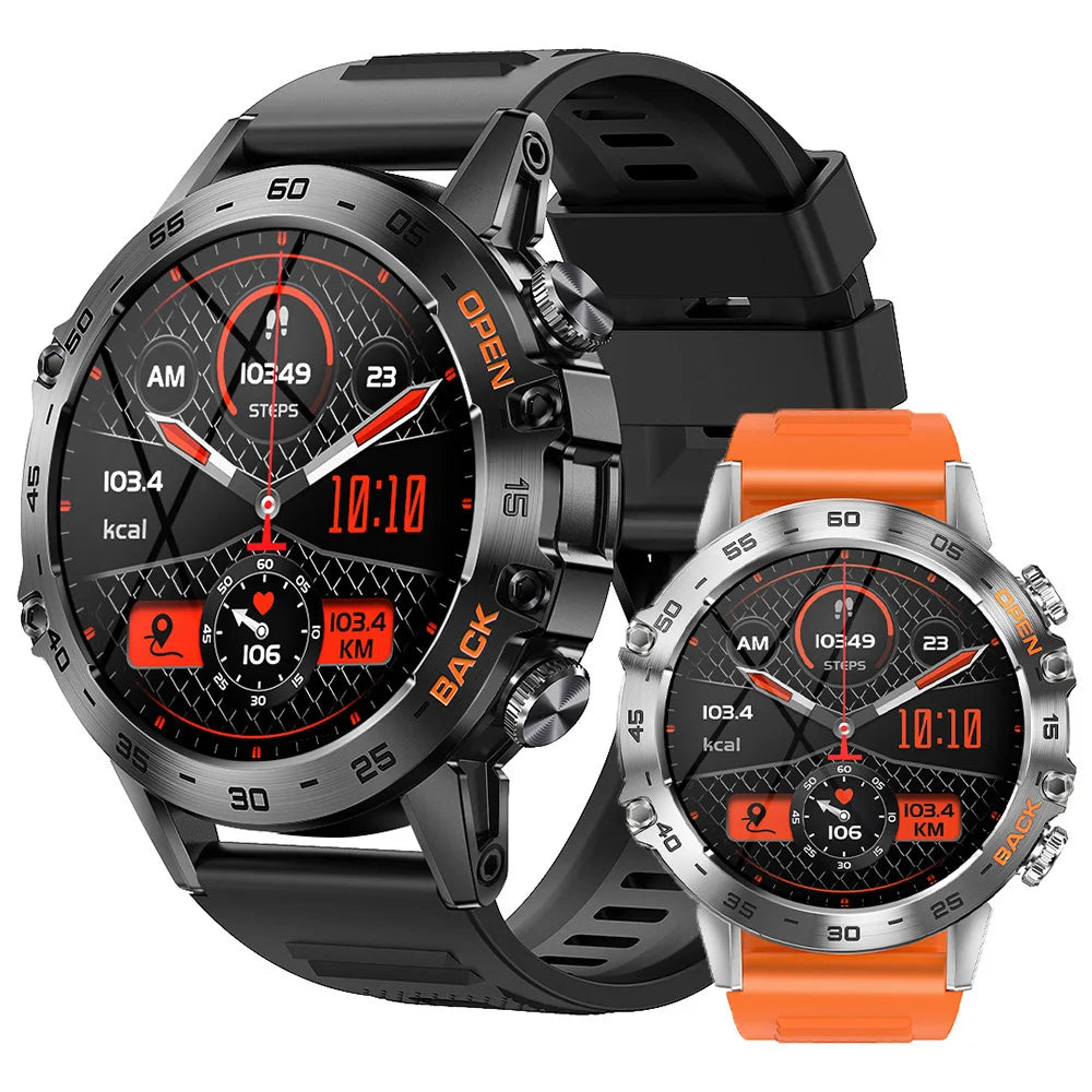 Steel 1.39" Bluetooth Call Smartwatch – K52