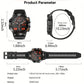 Steel 1.39" Bluetooth Call Smartwatch – K52