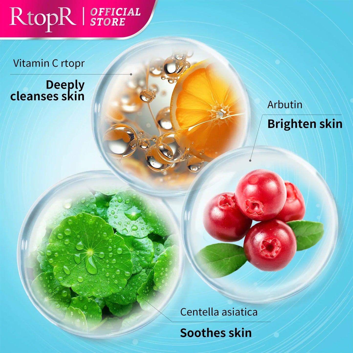 Vitamin C Face Cleanser – Deep Cleansing & Whitening