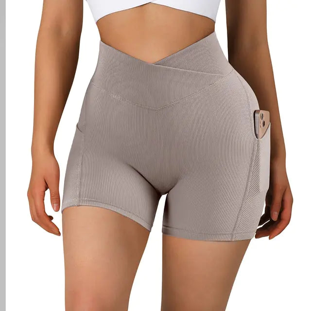 Women’s High-Waist Seamless Sports & Yoga Shorts