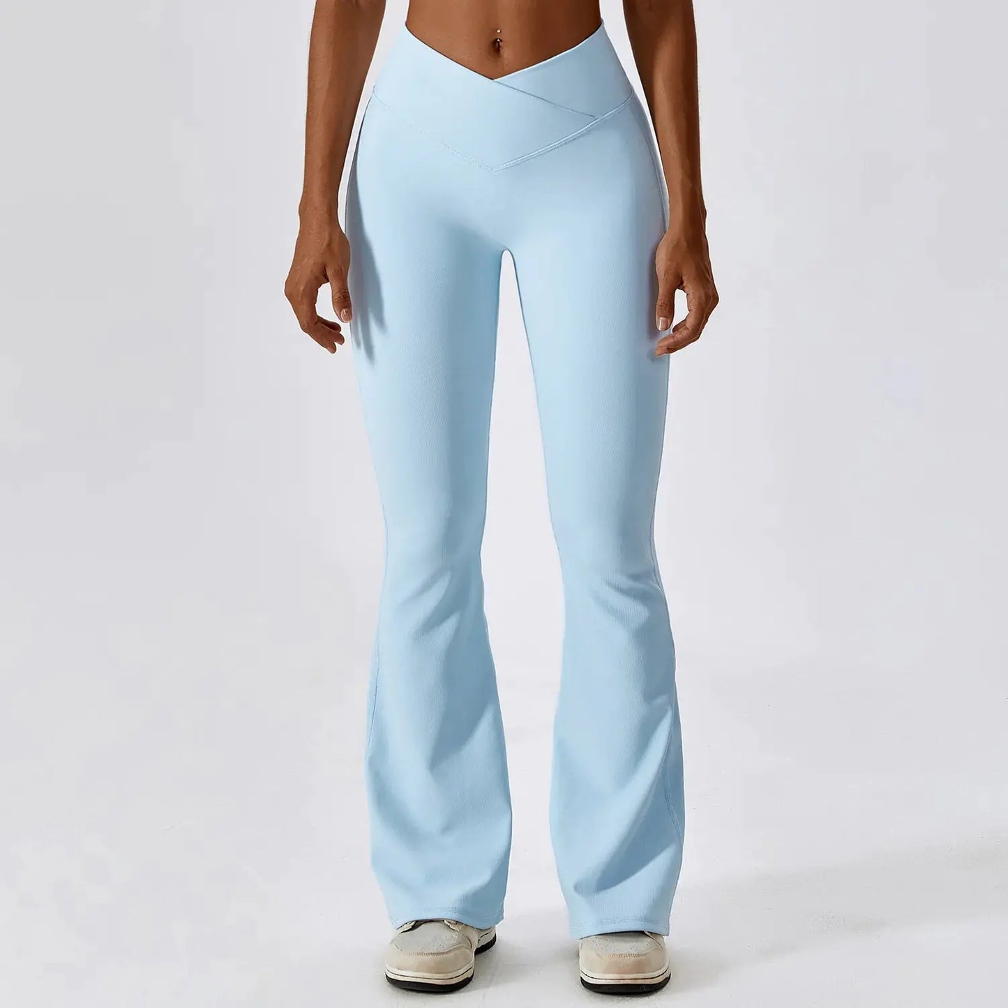 Women’s Flared Gym Workout Fitness Pants