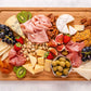 Extra Large Wood Cutting Board 18x12 inch - Butcher Block with Juice Groove, Serving Tray - Wooden Chopping Board for Kitchen