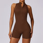 Women’s Backless Zipper Fitness Yoga Jumpsuit
