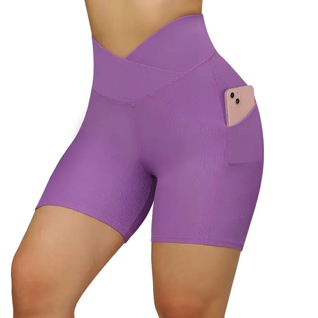 Women’s High-Waist Seamless Sports & Yoga Shorts