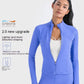 Women's Half Turtleneck Sports Fitness Jacket