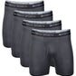 Men's 4" Inseam Bamboo Rayon Boxer Briefs - 4 Pack