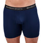 Men's 4" Inseam Bamboo Rayon Boxer Briefs - 4 Pack