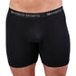 Men's 4" Inseam Bamboo Rayon Boxer Briefs - 4 Pack