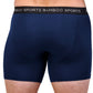 Men's 4" Inseam Bamboo Rayon Boxer Briefs - 4 Pack