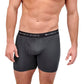 Men's 4" Inseam Bamboo Rayon Boxer Briefs - 4 Pack